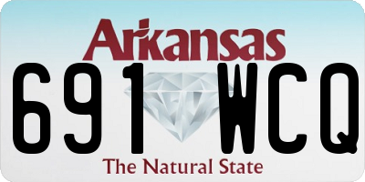 AR license plate 691WCQ
