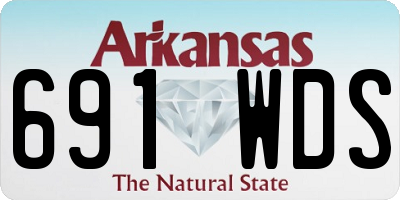 AR license plate 691WDS