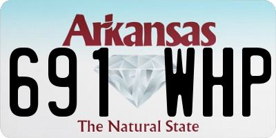 AR license plate 691WHP