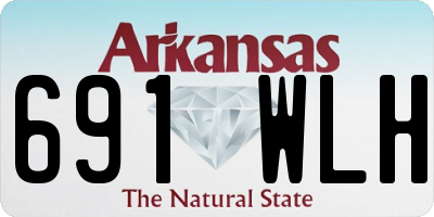 AR license plate 691WLH