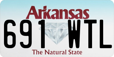 AR license plate 691WTL