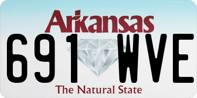 AR license plate 691WVE