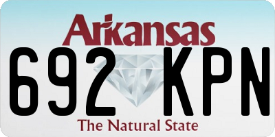 AR license plate 692KPN