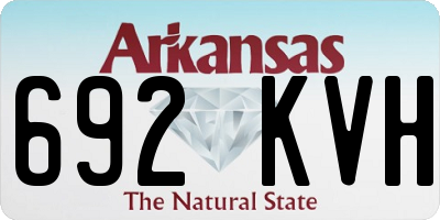 AR license plate 692KVH