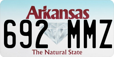 AR license plate 692MMZ
