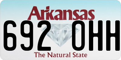 AR license plate 692OHH