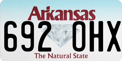 AR license plate 692OHX