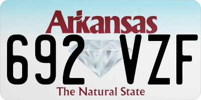 AR license plate 692VZF