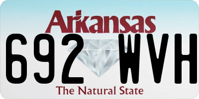 AR license plate 692WVH