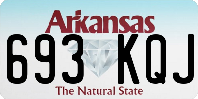 AR license plate 693KQJ