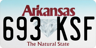 AR license plate 693KSF