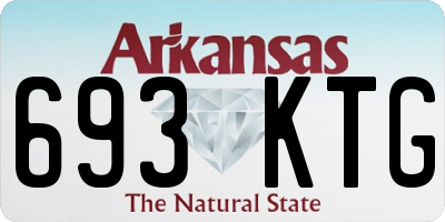 AR license plate 693KTG