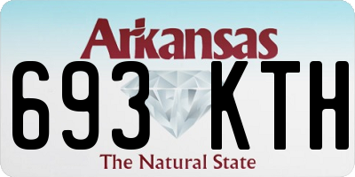 AR license plate 693KTH