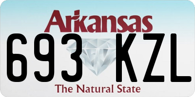 AR license plate 693KZL