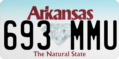 AR license plate 693MMU