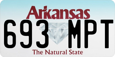 AR license plate 693MPT