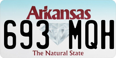 AR license plate 693MQH