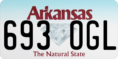 AR license plate 693OGL