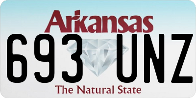 AR license plate 693UNZ