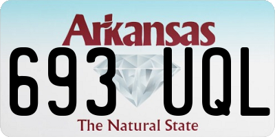 AR license plate 693UQL