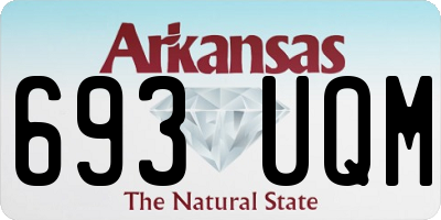 AR license plate 693UQM