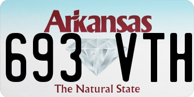 AR license plate 693VTH