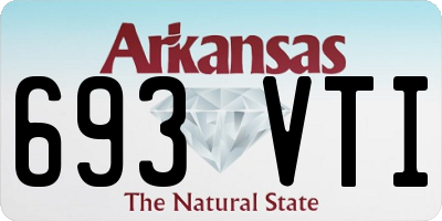 AR license plate 693VTI