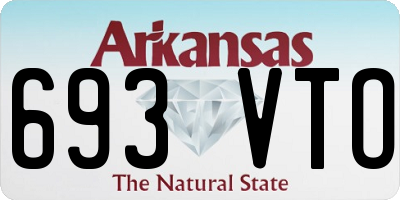 AR license plate 693VTO