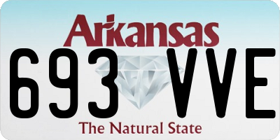 AR license plate 693VVE