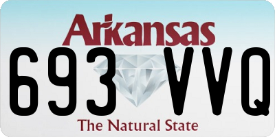 AR license plate 693VVQ