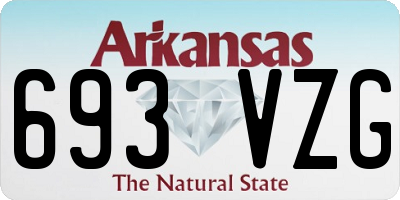 AR license plate 693VZG