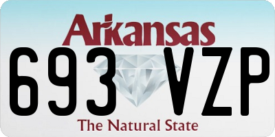 AR license plate 693VZP