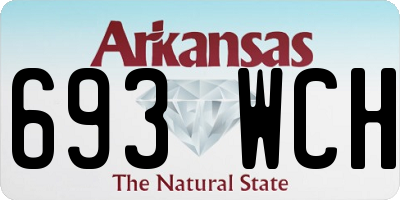 AR license plate 693WCH