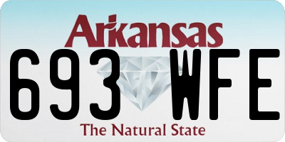 AR license plate 693WFE