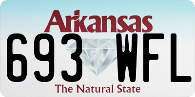 AR license plate 693WFL