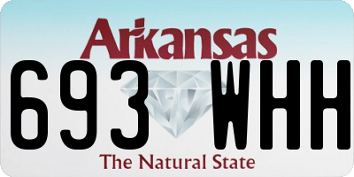 AR license plate 693WHH