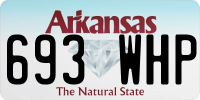 AR license plate 693WHP