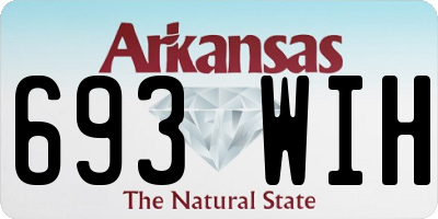 AR license plate 693WIH
