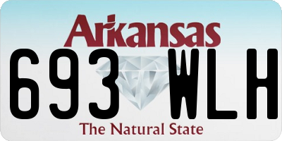 AR license plate 693WLH