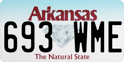 AR license plate 693WME