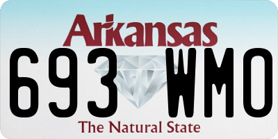 AR license plate 693WMO