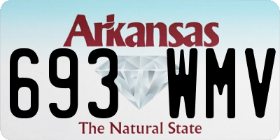 AR license plate 693WMV