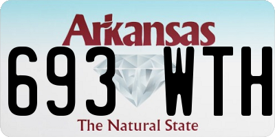 AR license plate 693WTH