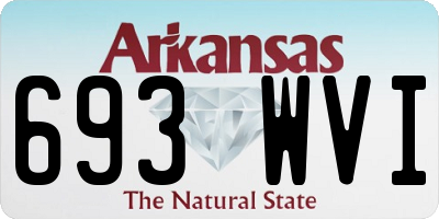 AR license plate 693WVI