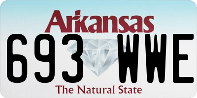 AR license plate 693WWE