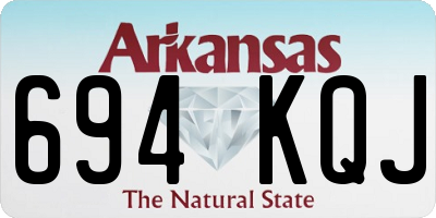 AR license plate 694KQJ