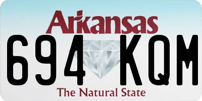 AR license plate 694KQM