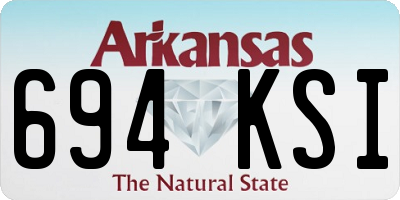 AR license plate 694KSI