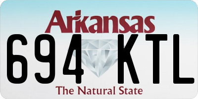 AR license plate 694KTL