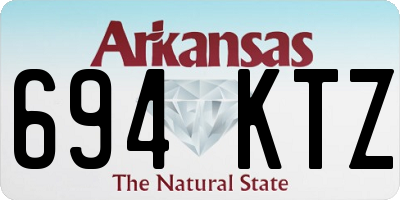 AR license plate 694KTZ